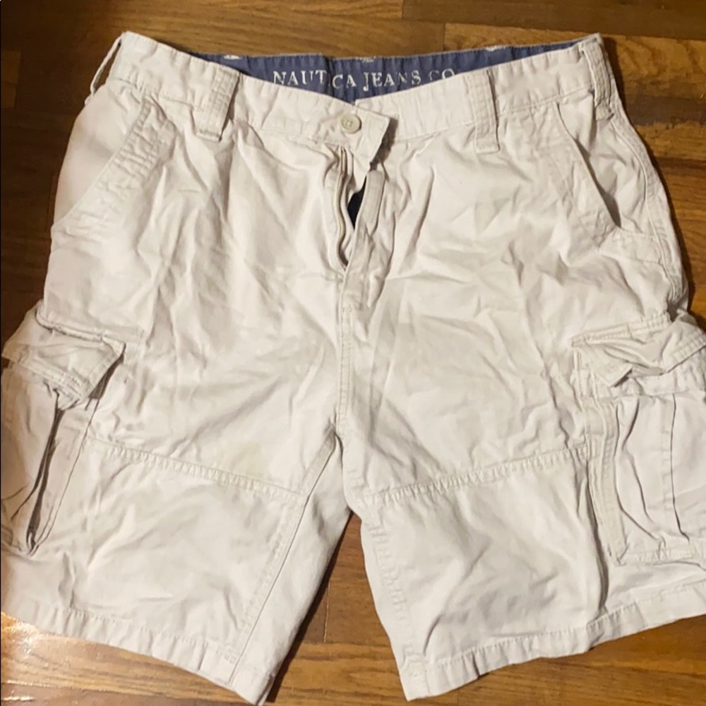 Nautical men’s cargo shorts size 38